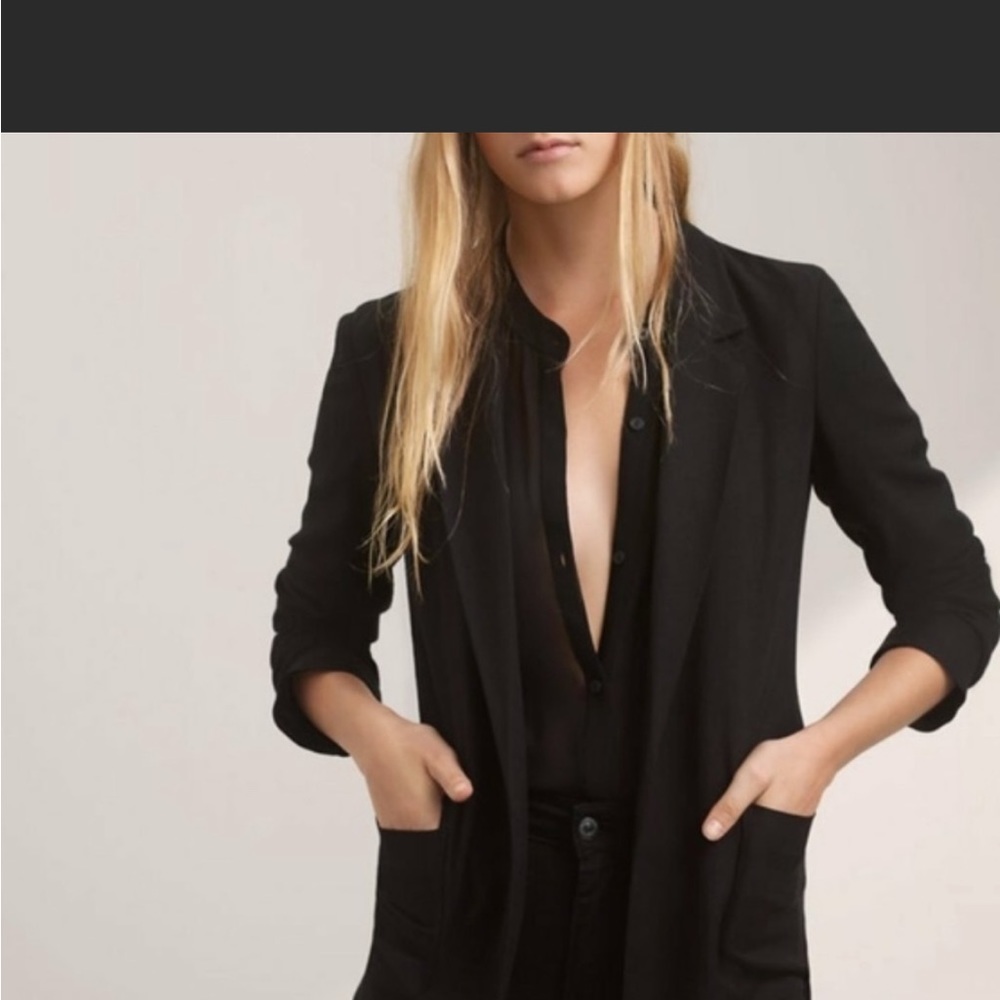 Aritzia Talula Black Kent Blazer